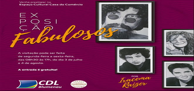 Espaço Cultural Casa do Comércio recebe exposição Fabulosos