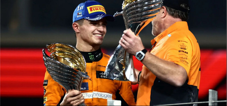 Lando Norris vence GP de Abu Dabi