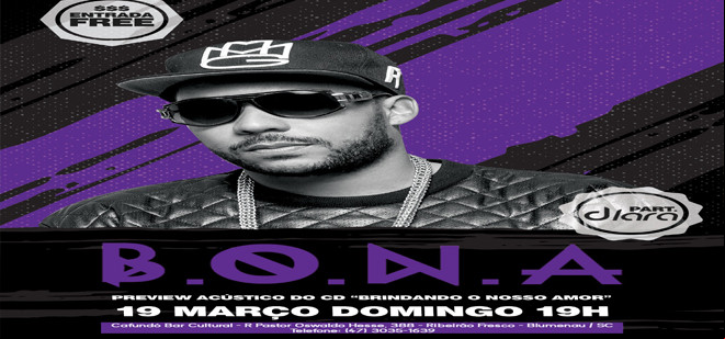 Rapper agenda show de pré-lançamento de seu álbum para março