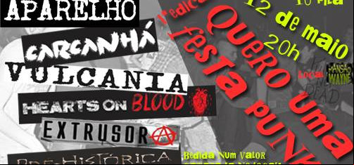 Quero uma festa punk!