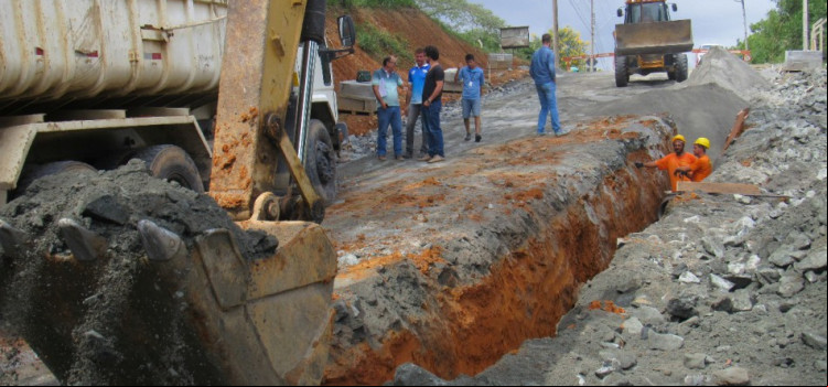 Samae divulga relatório trimestral de obras de expansão de rede de água