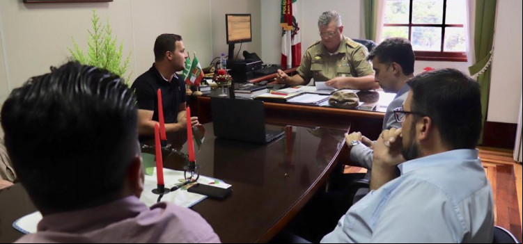 Lideranças conseguem reforço do efetivo policial para Gaspar