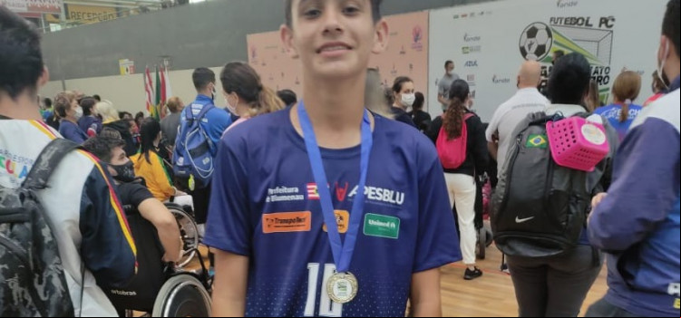 Blumenauense é convocado para Jogos Parapan na Colômbia