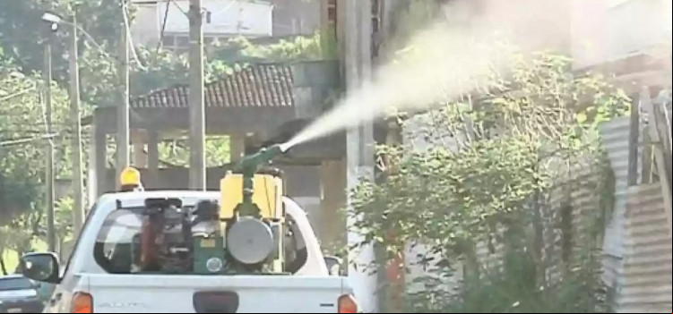 Combate à dengue: alerta de fumacê