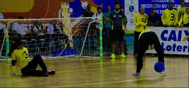 Blumenau recebe competição de goalball neste sábado
