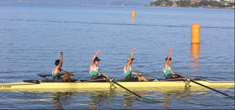 Blumenau conquista dez medalhas no estadual de remo