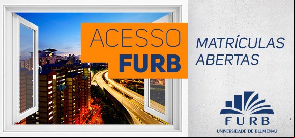 o FURB oferece opções para vários cursos de graduação
