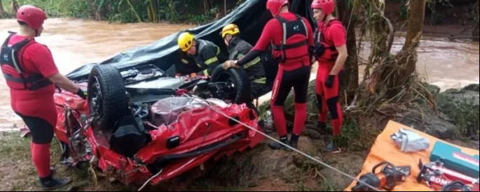 Primeira morte devido às chuvas em SC é confirmada