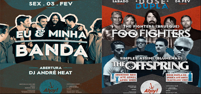 Veja a agenda do Ahoy para este fim de semana