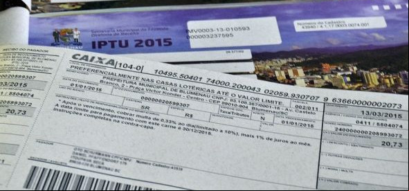 Carnês do IPTU começam a ser distribuídos na próxima semana