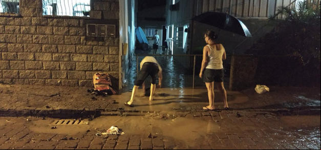 Cidade continua sob risco de novas pancadas de chuva