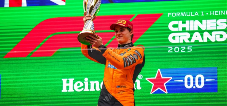 Oscar Piastri domina e vence Grande Prêmio da China