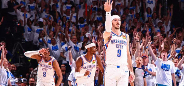 Thunder vence Timberwolves