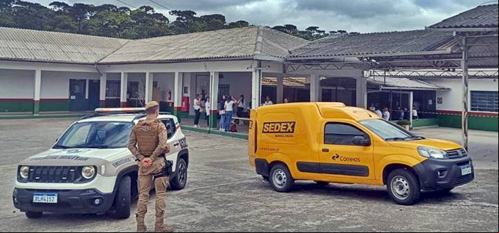 Polícia Militar garante segurança durante aplicação do Enem