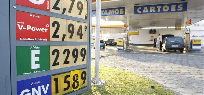 Em dezembro, Sul tem queda de 0,21% no GNV