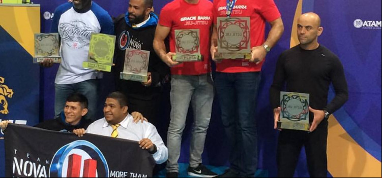 Blumenau é ouro, prata e bronze no Europeu de Jiu-Jitsu