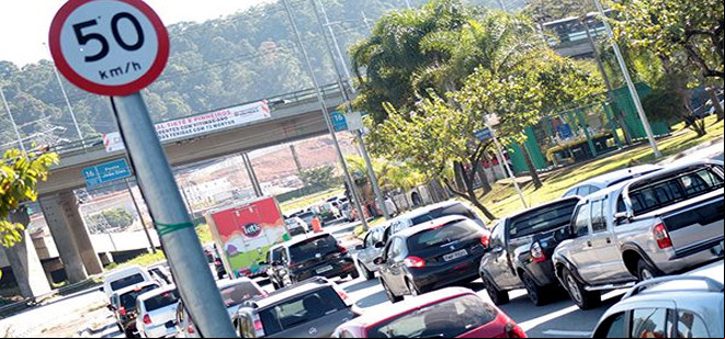 Limite de velocidade será padronizado nas vias centrais