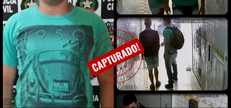 Suspeito de assassinato no Centro é preso