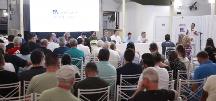 Câmara realiza segunda sessão itinerante do ano no bairro Velha