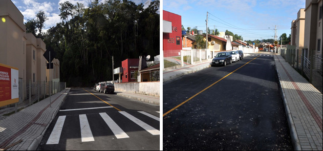 Obras de pavimentação asfáltica no bairro Fidelis já foram concluídas
